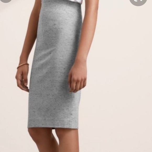 Wilfred high wasted stretch pencil skirt Grey M - Picture 1 of 8